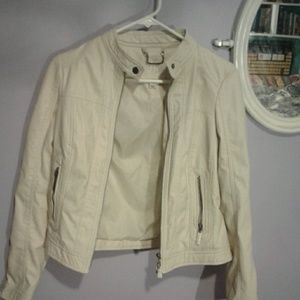 Faux leather jacket never worn